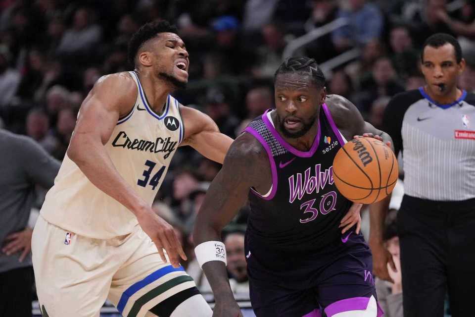 亚博体育APP-华子伤停森林狼33分大胜双杀雄鹿 字母哥25+8+5兰德尔29+8+6